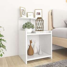 vidaXL Nightstand White 40x35x60cm Constructed Wood 806176