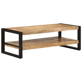 vidaXL Soffbord 120x55x40 cm massivt mangoträ 351820