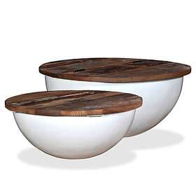 vidaXL Coffee Table White 245256