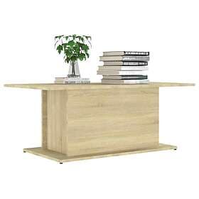 vidaXL Coffee Table Sonoma Oak 102x55.5x40cm Chipboard 810310