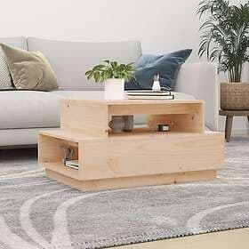 vidaXL Soffbord 80x55x40.5 cm massiv furu 814514
