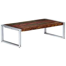 vidaXL Coffee Table 120x60x35cm Solid Reclaimed Wood 247822