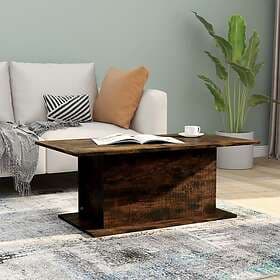 vidaXL Soffbord rökfärgad ek 102x55.5x40 cm spånskiva 813092