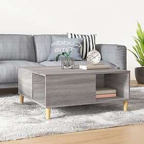 vidaXL Coffee Table Grey Sonoma 80x80x36.5cm Constructed Wood 821098