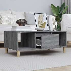 vidaXL Soffbord grå sonoma 90x50x36.5 cm konstruerat trä 821066