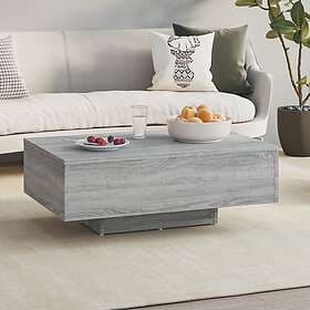 vidaXL Soffbord grå sonoma 85x55x31 cm konstruerat trä 815760