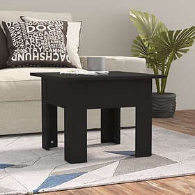 vidaXL Soffbord svart 55x55x42 cm konstruerat trä 810236