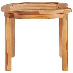 vidaXL Soffbord 90x50x45 cm massiv teak 48027