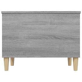 vidaXL Soffbord grå sonoma 60x44.5x45 cm konstruerat trä 819570