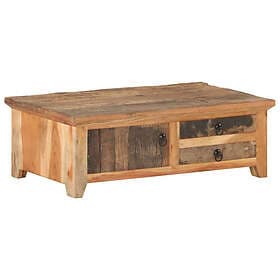 vidaXL Coffee Table 90x50x31cm Solid Reclaimed Wood 320384