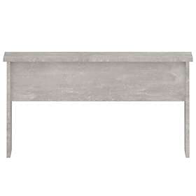 vidaXL Soffbord betonggrå 80x50.5x41.5 cm konstruerat trä 809642