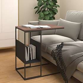 vidaXL Sidobord svart 55x36x59.5 cm konstruerat trä 343104