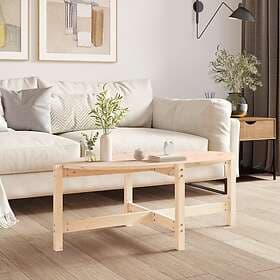 vidaXL Soffbord 118x63x45 cm massiv furu 822317