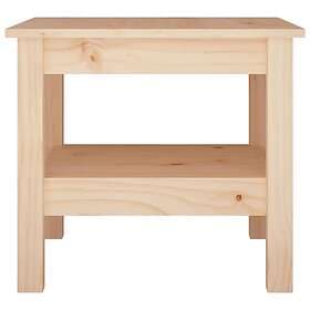 vidaXL Soffbord 45x45x40 cm massivt furu 814264