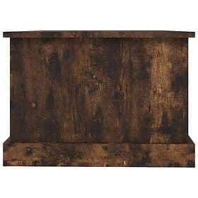 vidaXL Soffbord rökfärgad ek 90x50x35 cm konstruerat trä 816245