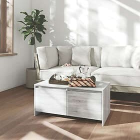 vidaXL Soffbord grå sonoma 90x50x41.5 cm konstruerat trä 813030