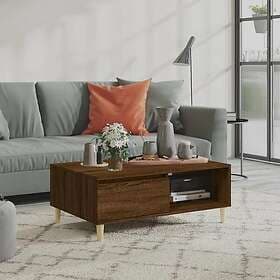 vidaXL Soffbord brun ek 90x60x35 cm spånskiva 813172