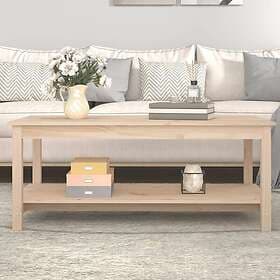 vidaXL Soffbord 110x55x45 cm massiv furu 822272