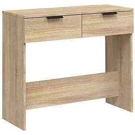 vidaXL Avlastningsbord sonoma ek 90x36x75 cm konstruerat trä 811334
