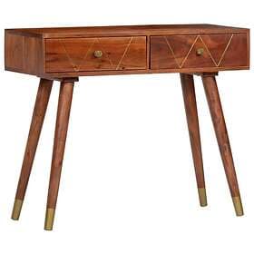 vidaXL Console Table Brown Oak 90x35x76cm 286174
