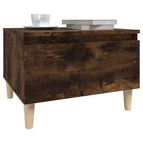 vidaXL Accent Table Smoked Oak 50x46x35cm Constructed Wood 819510