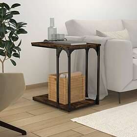 vidaXL Accent Table Smoked Oak 50x35x52cm Constructed Wood 825814