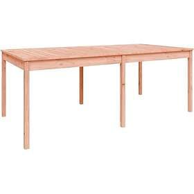 vidaXL Garden Table 203.5x100x76 cm solid Douglas fir 823988