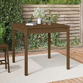 vidaXL Garden Table honey brown 82.5x82.5x76 cm solid pine 823965