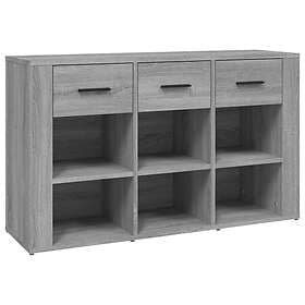 vidaXL Storage Shelf Grey Sonoma 100x30x59.5 cm Engineered Wood 821010