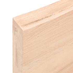 vidaXL Hyllplan 60x50x6 cm obehandlad massiv ek 363532
