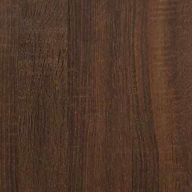 vidaXL Vägghyllor 2 st brun ek 80x15x26.5 cm konstruerat trä 815921