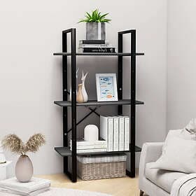 vidaXL Storage Shelf Grey 60x30x105cm Chipboard 806509
