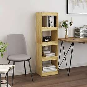 vidaXL Bokhylla/Rumsavdelare 40x30x135.5 cm furu 808143