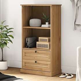 vidaXL Bokhylla VIGO 60x35x114.5 cm massiv furu 353184