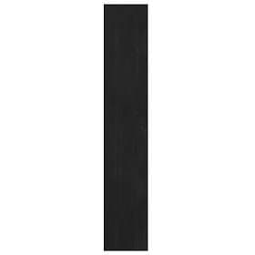 vidaXL Bokhylla/Rumsavdelare svart 100x30x167.5 cm furu 808227