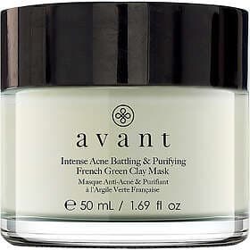Avant Skincare Intense Acne Battling & Purifying French Green Clay Mask 50ml