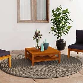 vidaXL Soffbord 65x65x35 cm massivt akaciaträ 316292