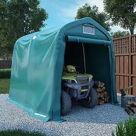 vidaXL Garage Tent 1.6x2.4 m green PVC