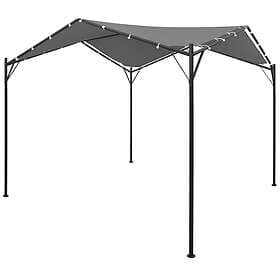 vidaXL Paviljong 4x4 m antracit 44767