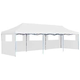 vidaXL Party Tent 3x9m White with 5 Walls
