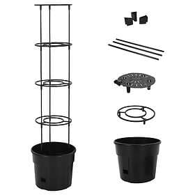 vidaXL Kruka för tomatplanta Ø29.5x115 cm polypropylen 152209