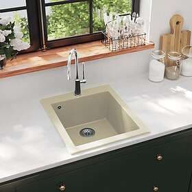 vidaXL Diskho granit enkel beige 144850
