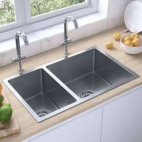 vidaXL vidaL Diskho rostfritt stål 51561