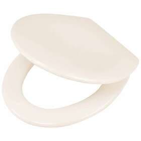 vidaXL Tiger Toasits med mjuk stängning Ventura duroplast gräddvit 251491246 418