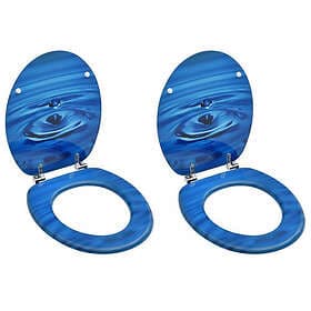 vidaXL 3056406 (Water Drops Blue)