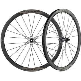 Miche Graff Route 700c Disc Tubeless Road Wheel Set Silver 12 x 100 / 12 x 142 m
