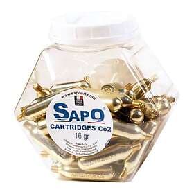 Sapo Co2 Cartridge 50 Units Guld 16g