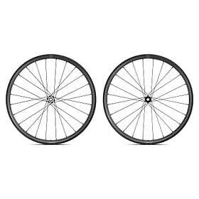 Fulcrum Rapid Red Carbon 2wf 700c Disc Tubeless Gravel Wheel Set Silver 12 x 100