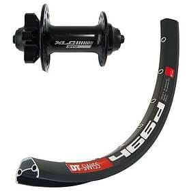 XLC Dt Swiss 466d Evo 27.5´´ 6b Disc Mtb Front Wheel Svart 9 x 100 mm