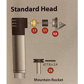 Topeak Pocket Rocket Service Kit Silver